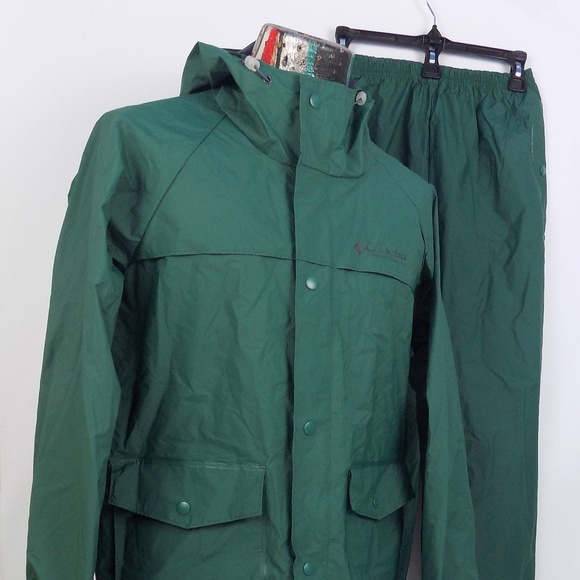 columbia rain jacket and pants